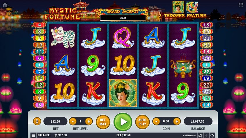 Mystic Fortune Slot - Free Play in Demo Mode