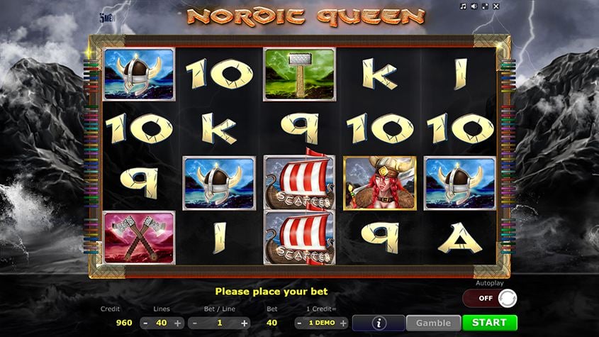 Nordic Queen Slot - Free Play in Demo Mode