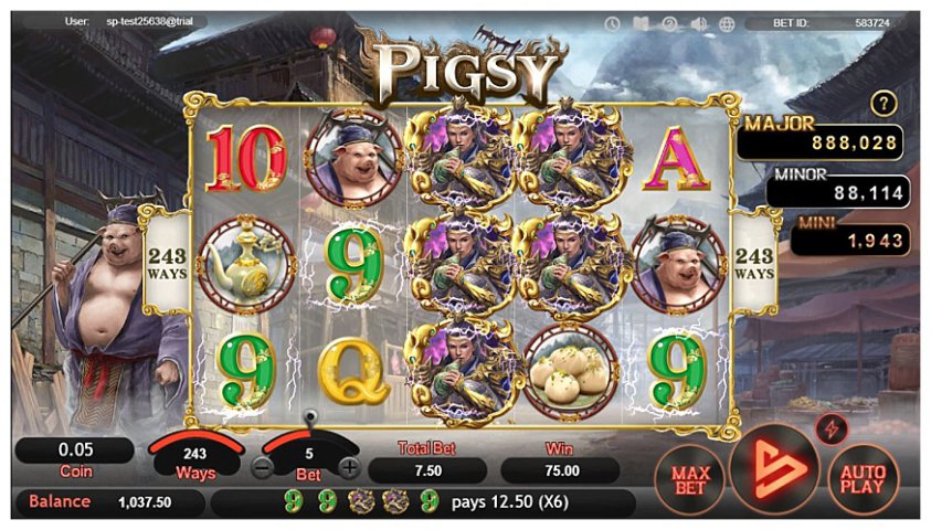 Pigsy slot tokens