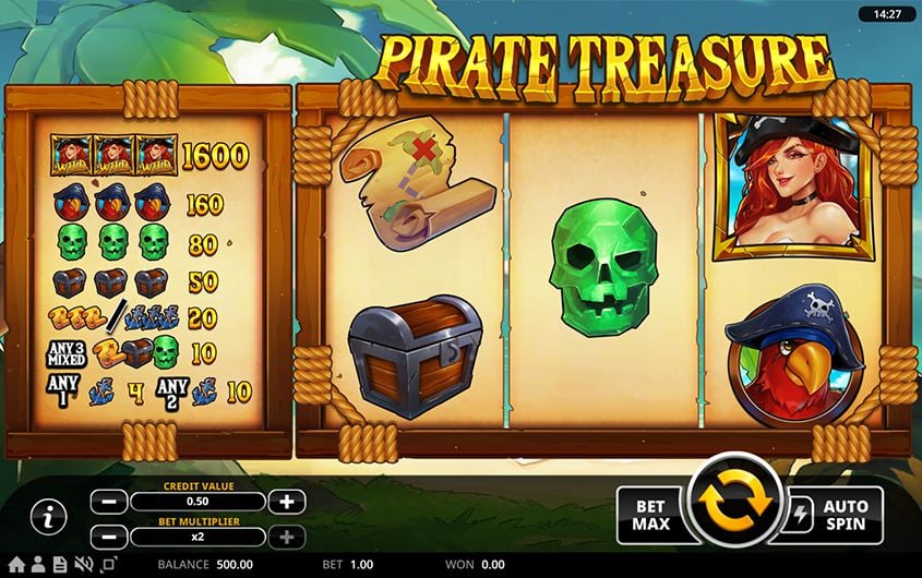 Pirates Treasure slot