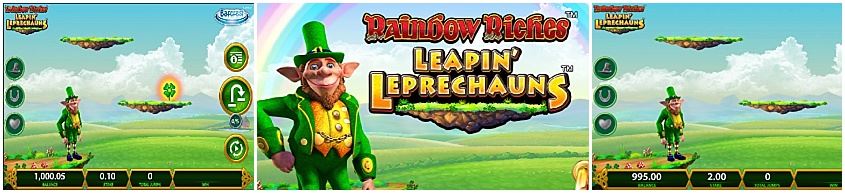 rainbow riches leapin leprechauns