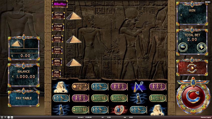 Ramses Legacy Slot | Play Online | RTP: 95.30%