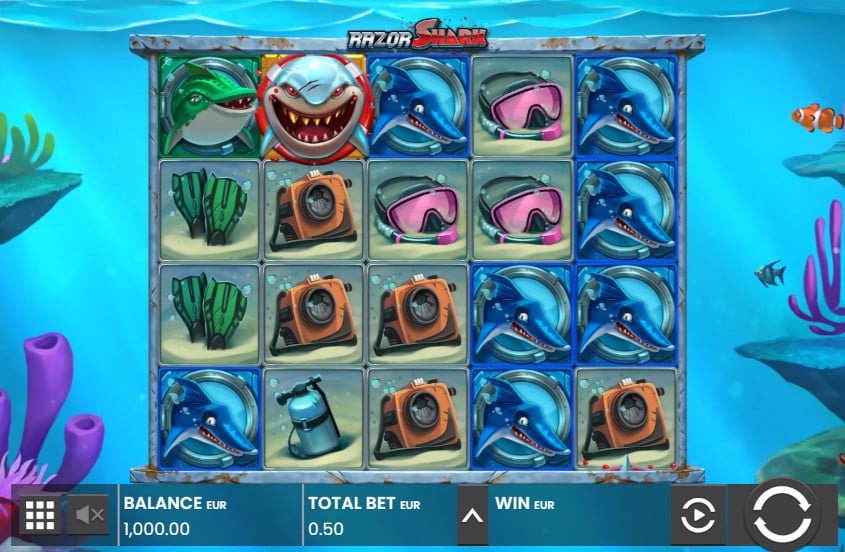 Razor Shark Slot Review (2023) Win up to 50,000x Your Bet!
