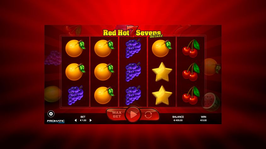 Triple red hot sevens free slots game