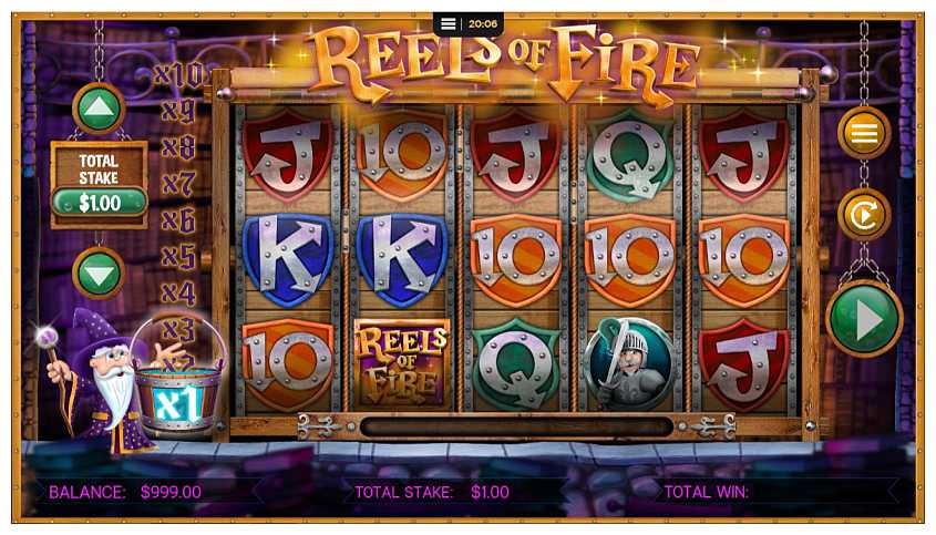 reels of fire slot