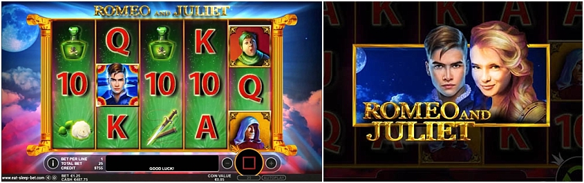 Romeo and Juliet Slot