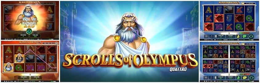 Scrolls of Olympus Quattro