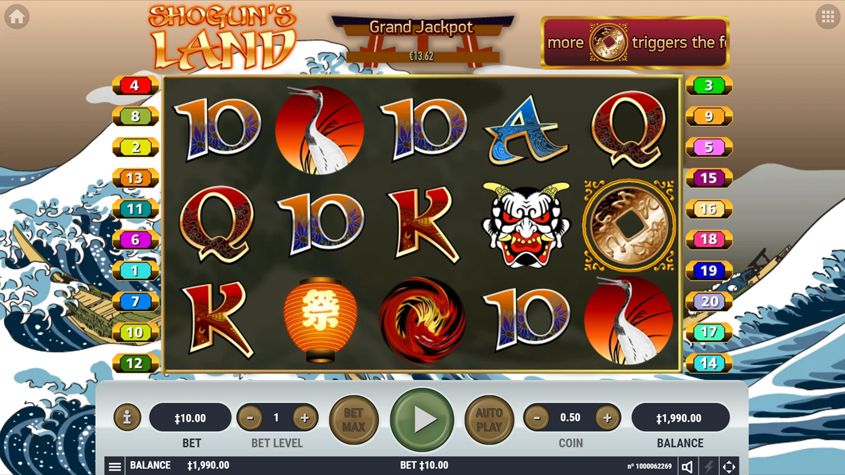 Shoguns Fortune slot