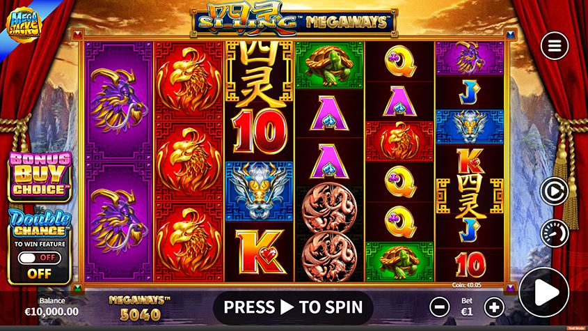 Si Ling Megaways Slot - Free Play in Demo Mode