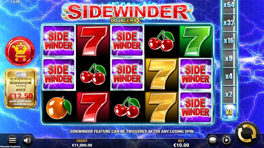 Sidewinder slot