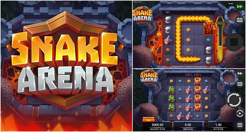 Snake Arena no Jogos 360