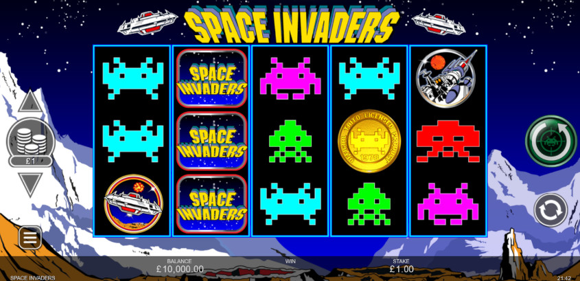 Space Invaders Slot (Inspired) Review & Demo