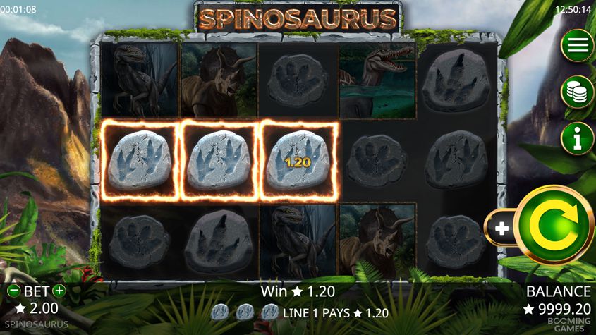 Spinosaurus slot