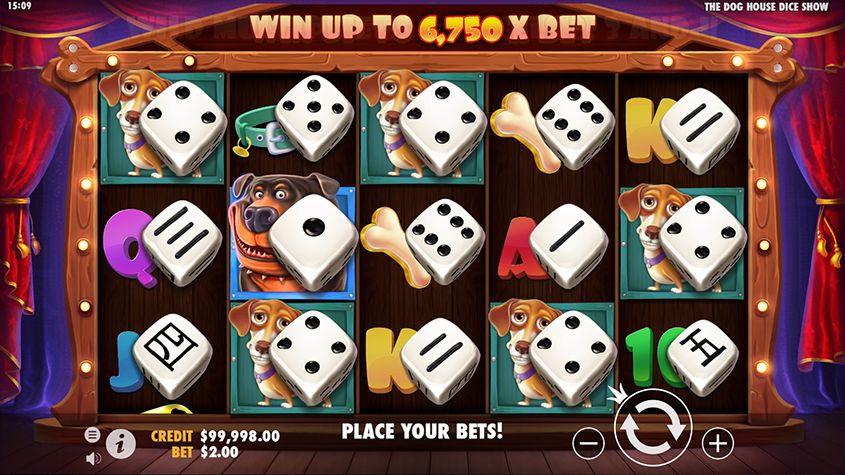 The Dog House Dice Show Slot - Free Play in Demo Mode