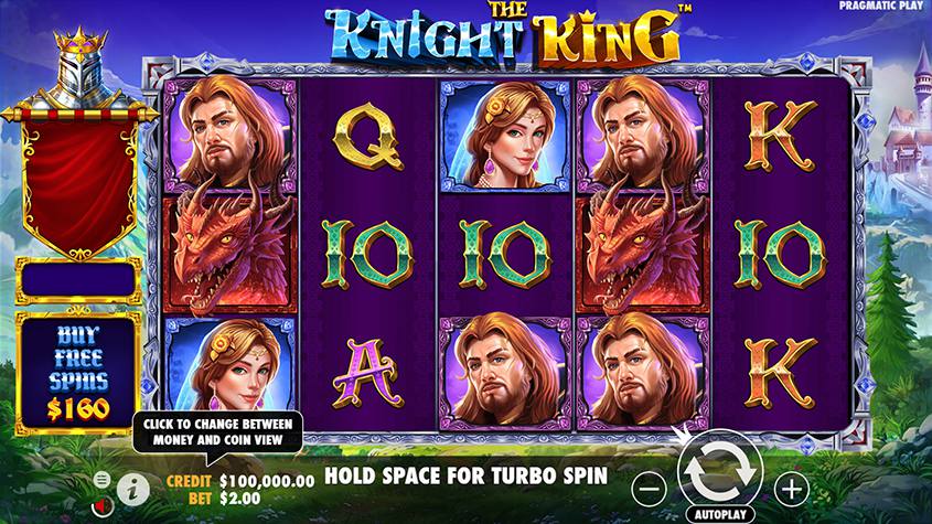 The Knight King Slot - Free Play in Demo Mode