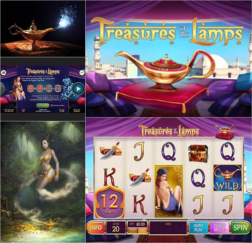 Treasures of the Lamps slot