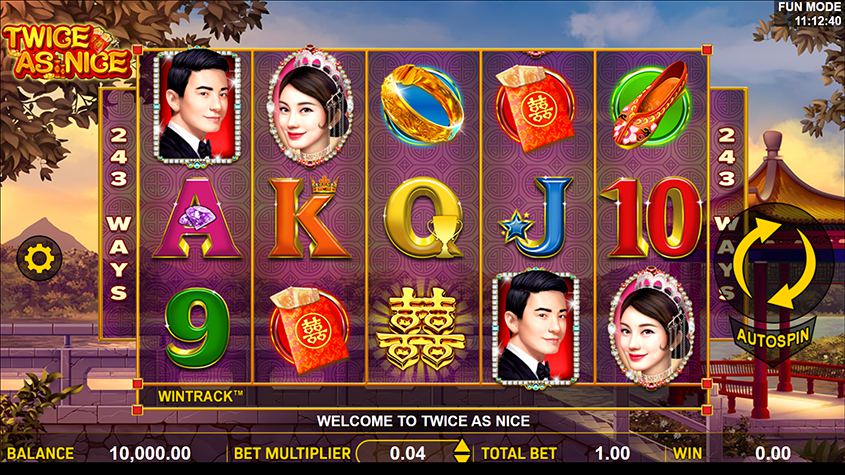 Twice As Nice Slot - Free Play in Demo Mode