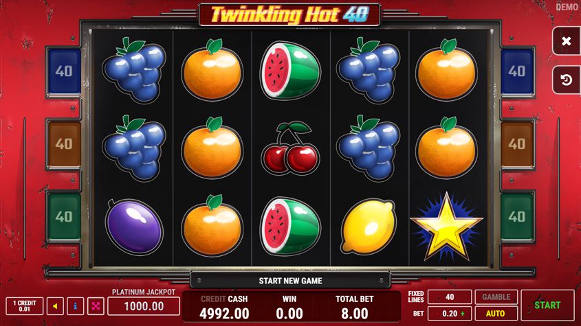 Twinkling Hot 80 slot