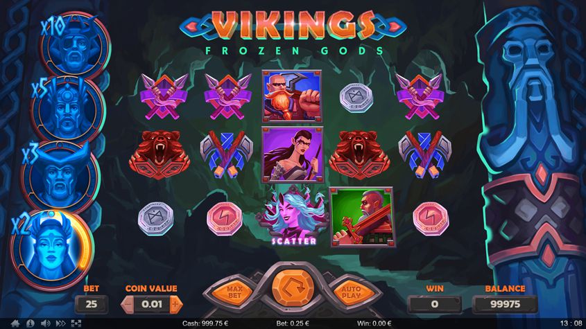 Vikings Frozen Gods slot