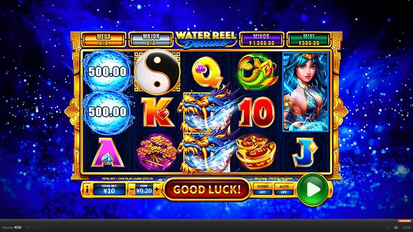 Water Reel Deluxe Slot - Free Play in Demo Mode