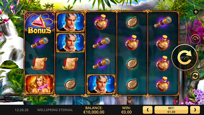 Wellspring Eternal Slot - Free Play in Demo Mode