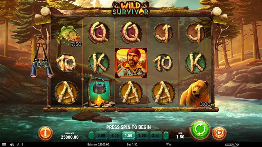 Wild Survivor Slot | Play Online | RTP: 96.20%