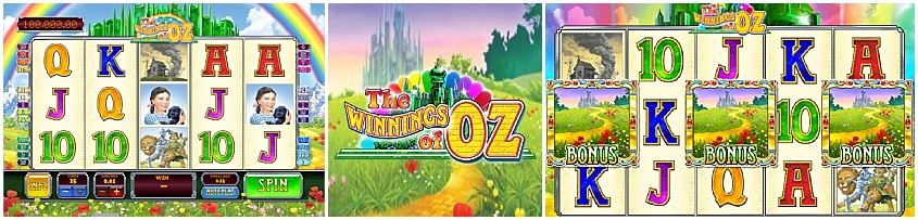 winnings of oz slot