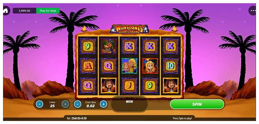 Winstones Resort & Casino slot